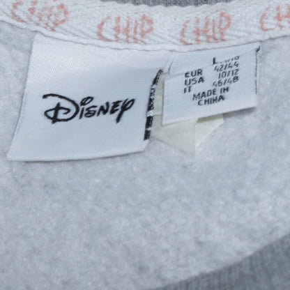 Womens UK Size L Disney Grey Pullover Sweatshirt