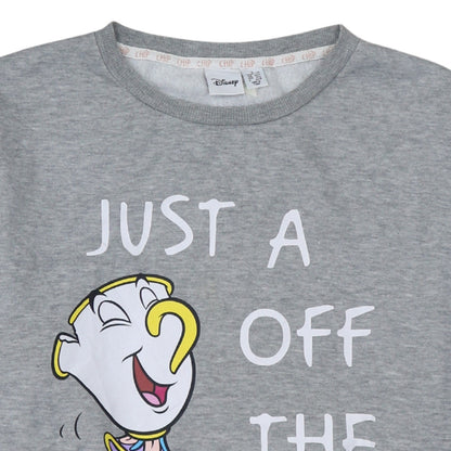 Womens UK Size L Disney Grey Pullover Sweatshirt