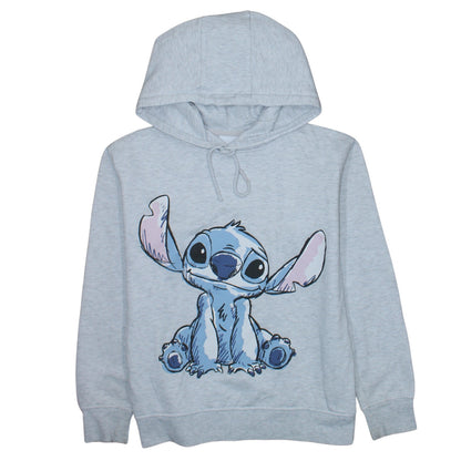 Womens UK Size 2XS Disney Grey Pullover Hoodie