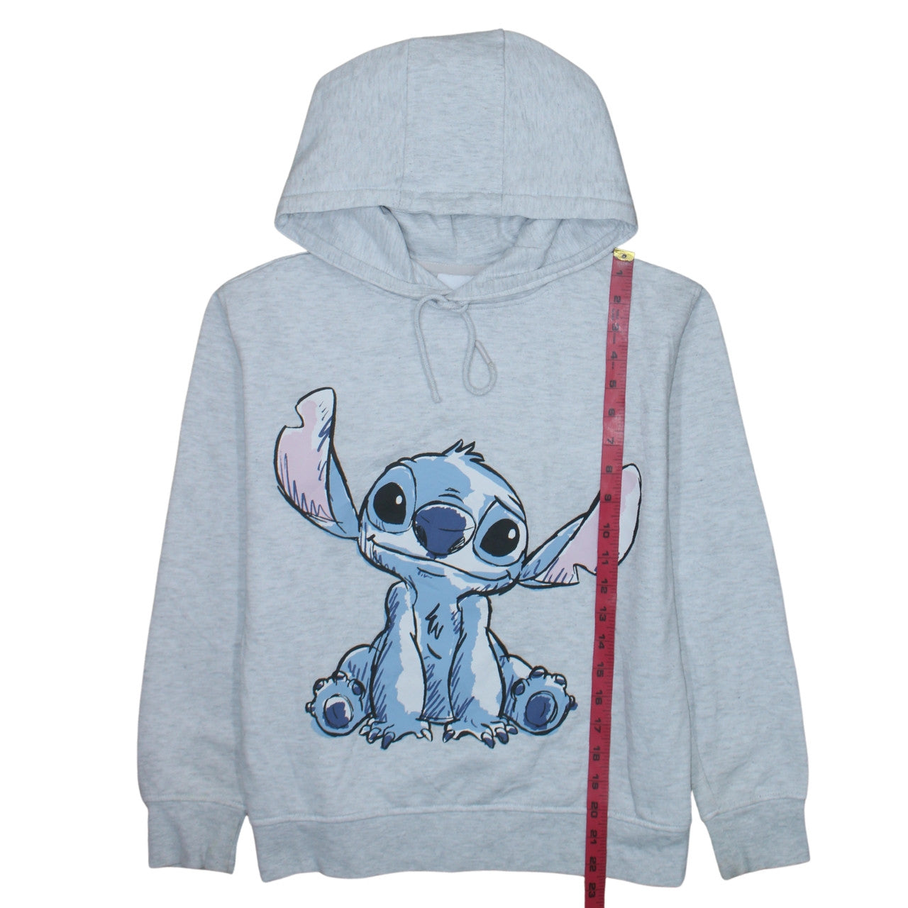 Womens UK Size 2XS Disney Grey Pullover Hoodie