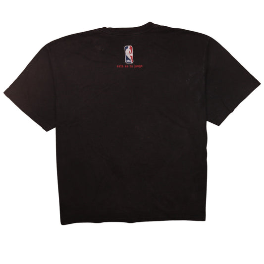 Adidas Men’s Black NBA Graphic Cotton Short Sleeve T-Shirt XL