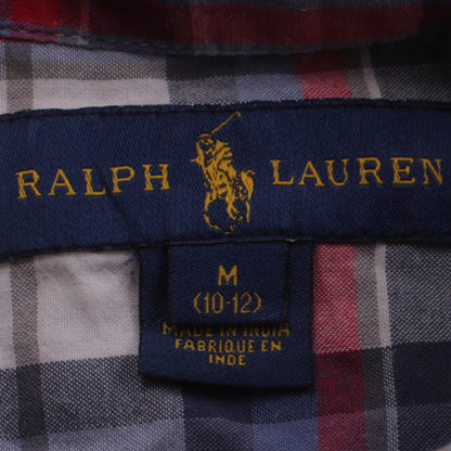 Boys UK Size 10-12 Years Ralph Lauren Multicoloured Basic Button-Up
