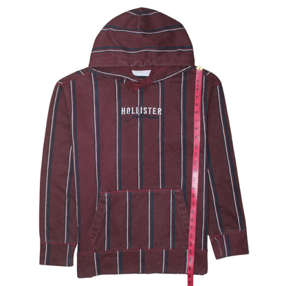 Mens UK Size S Hollister Red Pullover Hoodie
