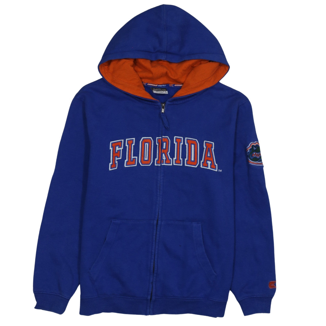 Boys UK Size 16 Years Colosseum Athletics Blue Full Zip Hoodie