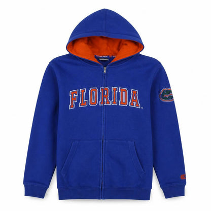 Boys UK Size 16 Years Colosseum Athletics Blue Full Zip Hoodie