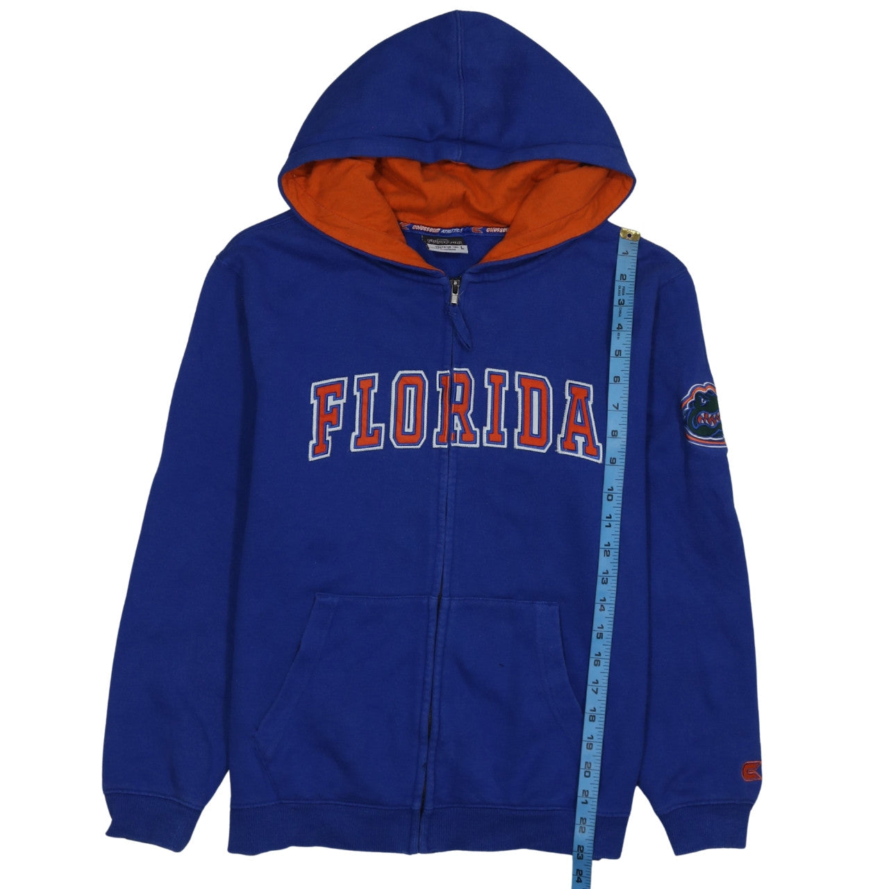 Boys UK Size 16 Years Colosseum Athletics Blue Full Zip Hoodie