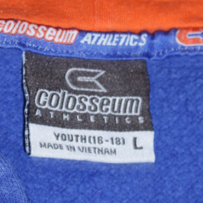 Boys UK Size 16 Years Colosseum Athletics Blue Full Zip Hoodie