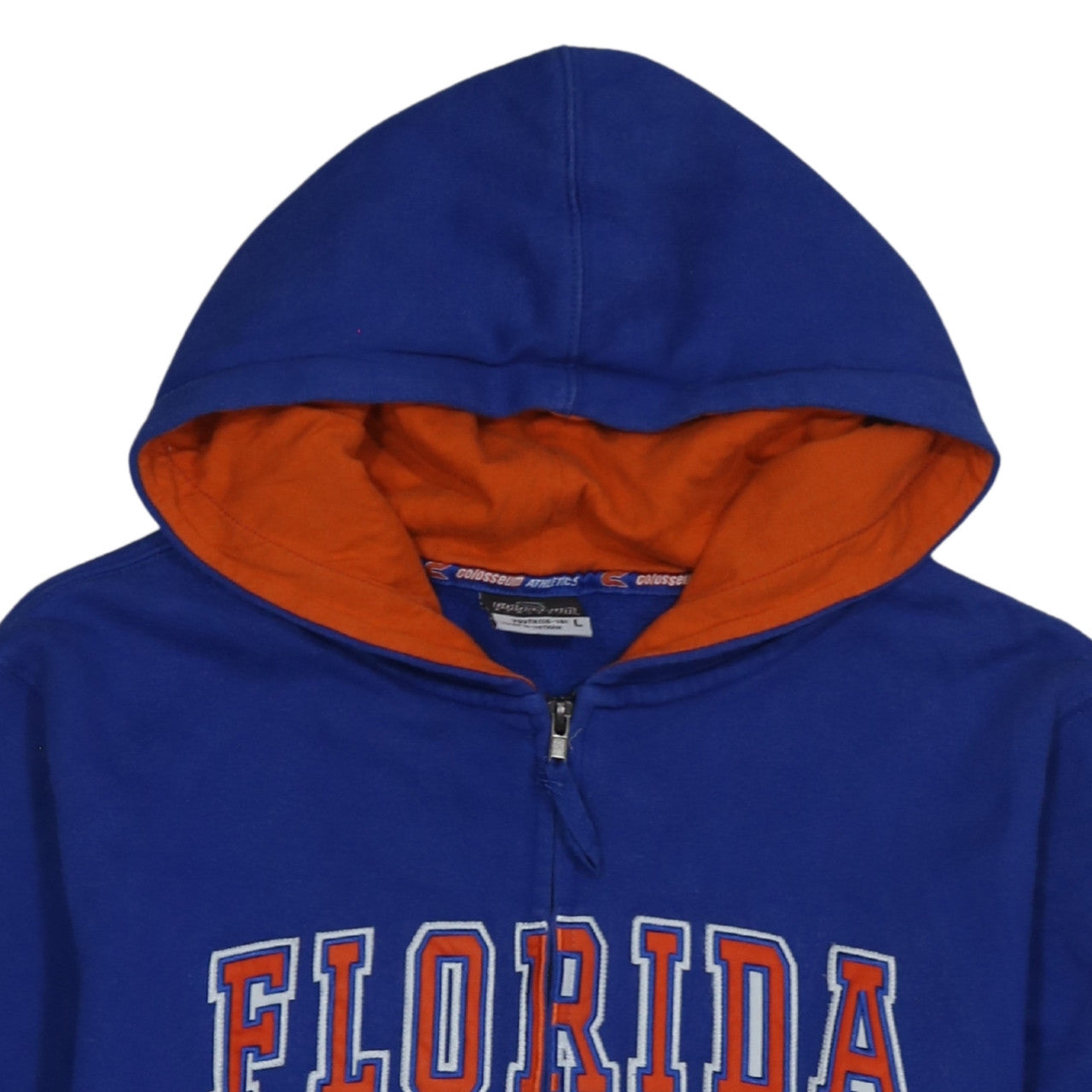 Boys UK Size 16 Years Colosseum Athletics Blue Full Zip Hoodie