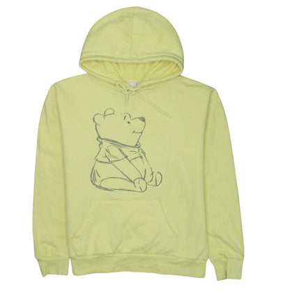 Womens UK Size 2XS Primark Yellow Pullover Hoodie