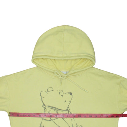 Womens UK Size 2XS Primark Yellow Pullover Hoodie
