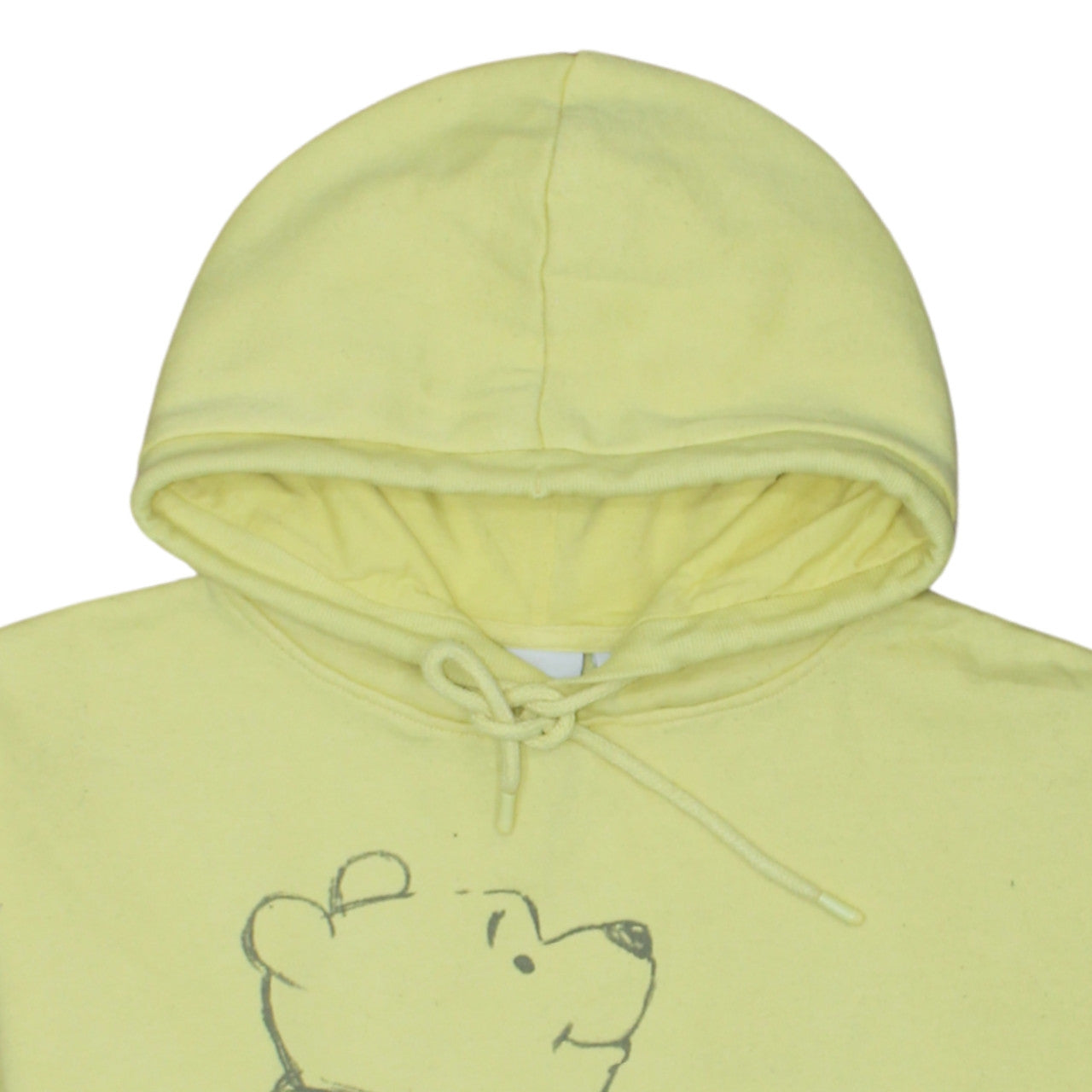 Womens UK Size 2XS Primark Yellow Pullover Hoodie