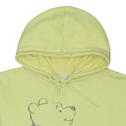 Womens UK Size 2XS Primark Yellow Pullover Hoodie