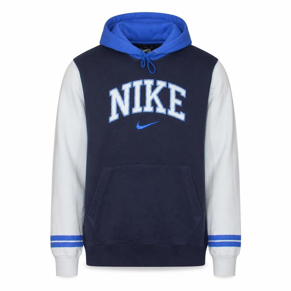 Mens UK Size S Nike Blue Pullover Hoodie