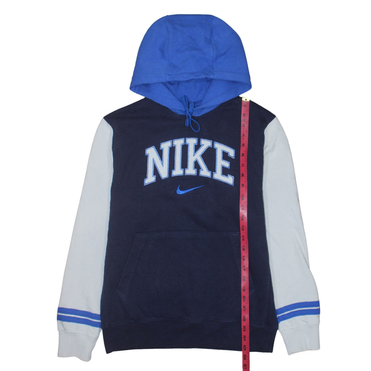 Mens UK Size S Nike Blue Pullover Hoodie