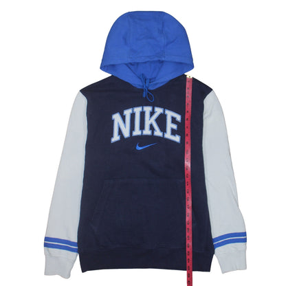 Mens UK Size S Nike Blue Pullover Hoodie