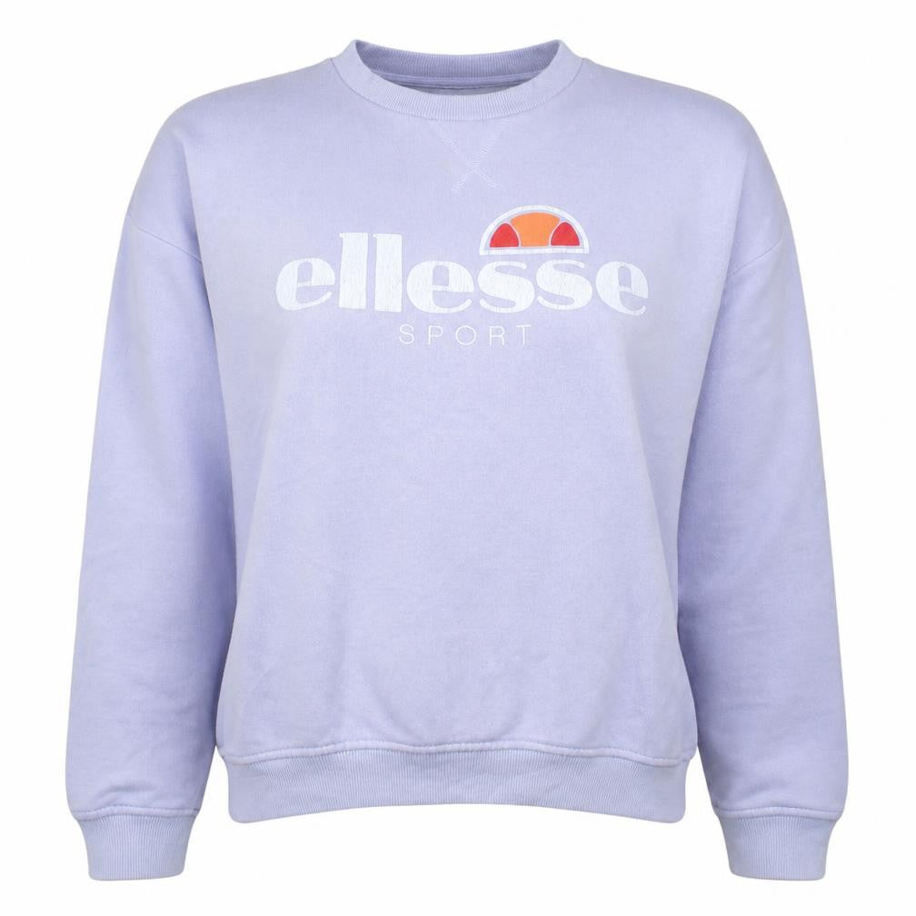 Womens UK Size 12 ellesse Purple Pullover Sweatshirt