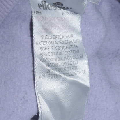 Womens UK Size 12 ellesse Purple Pullover Sweatshirt
