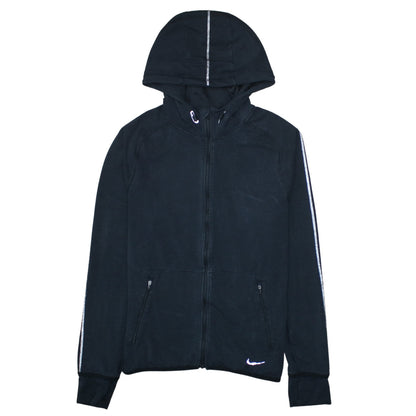 Mens UK Size M Nike Black Full Zip Hoodie