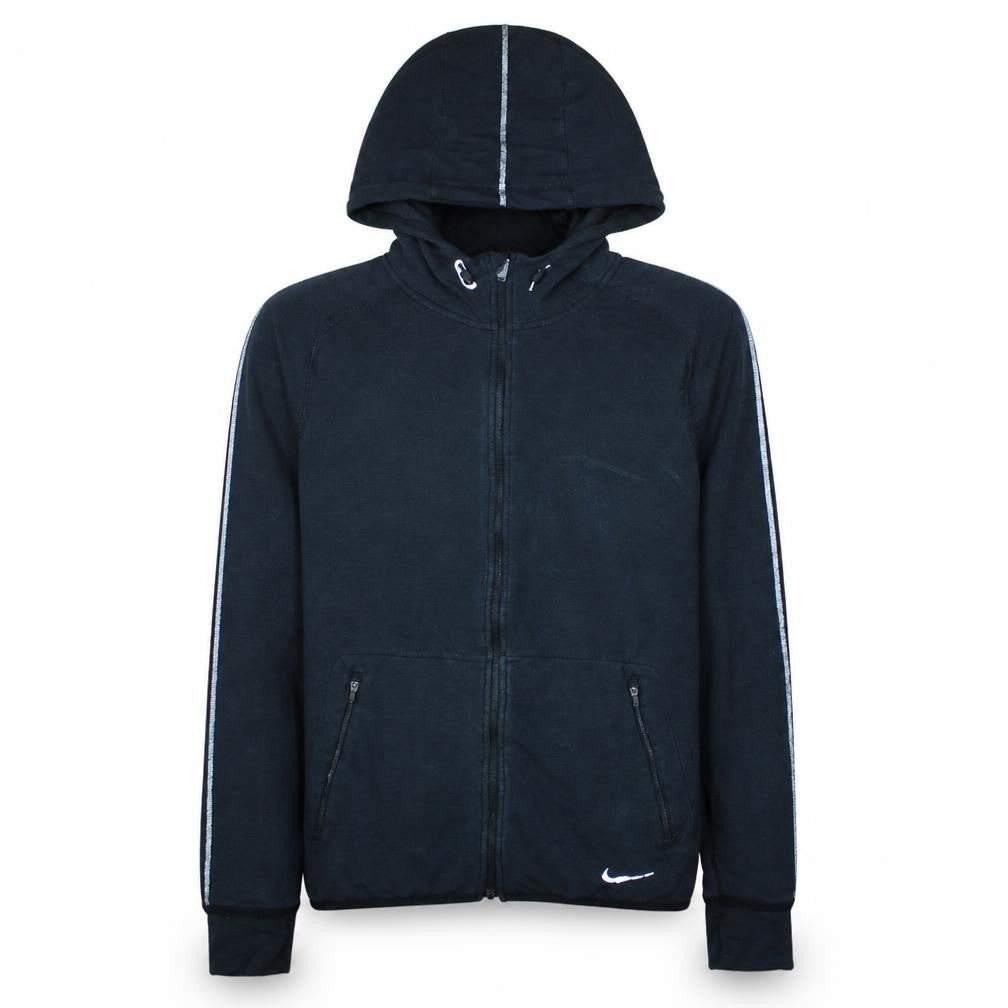 Mens UK Size M Nike Black Full Zip Hoodie