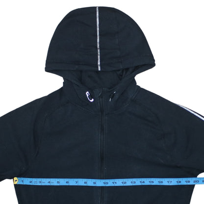 Mens UK Size M Nike Black Full Zip Hoodie