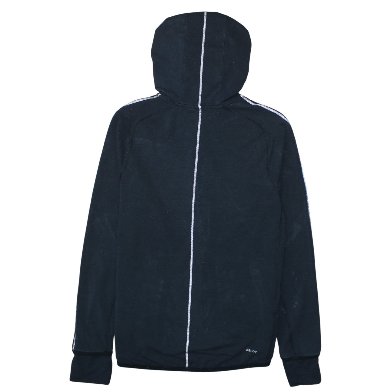 Mens UK Size M Nike Black Full Zip Hoodie