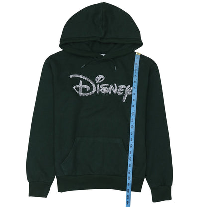 Womens UK Size 2XS Disney Black Pullover Hoodie