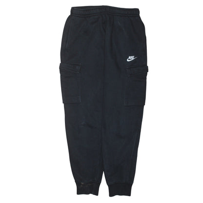 Mens UK Size S Nike Regular Fit Jogger Black Trousers