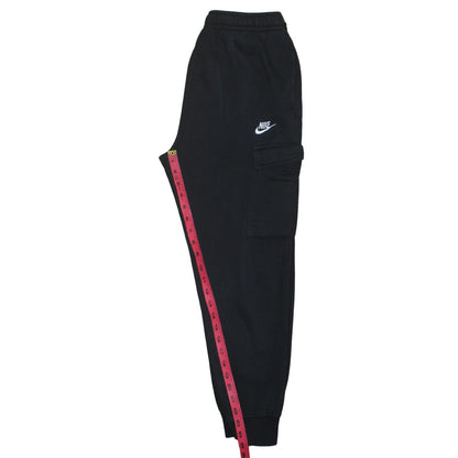 Mens UK Size S Nike Regular Fit Jogger Black Trousers