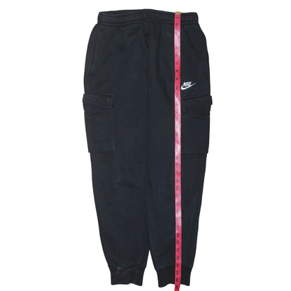 Mens UK Size S Nike Regular Fit Jogger Black Trousers