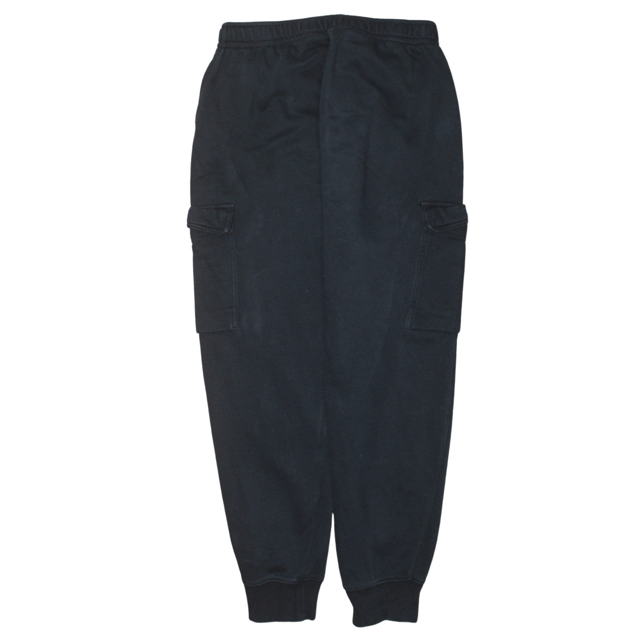 Mens UK Size S Nike Regular Fit Jogger Black Trousers