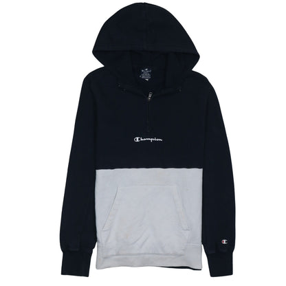 Mens UK Size S Champion Multicoloured 1/4 Zip Hoodie