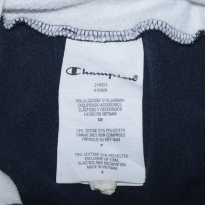 Mens UK Size S Champion Multicoloured 1/4 Zip Hoodie