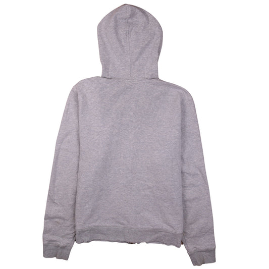 Mens UK Size XL Gap Grey Full Zip Hoodie