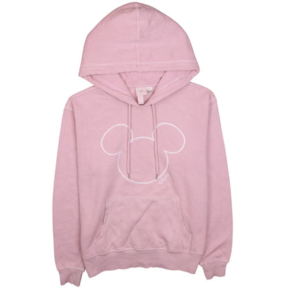 Womens UK Size S H&M Pink Pullover Hoodie