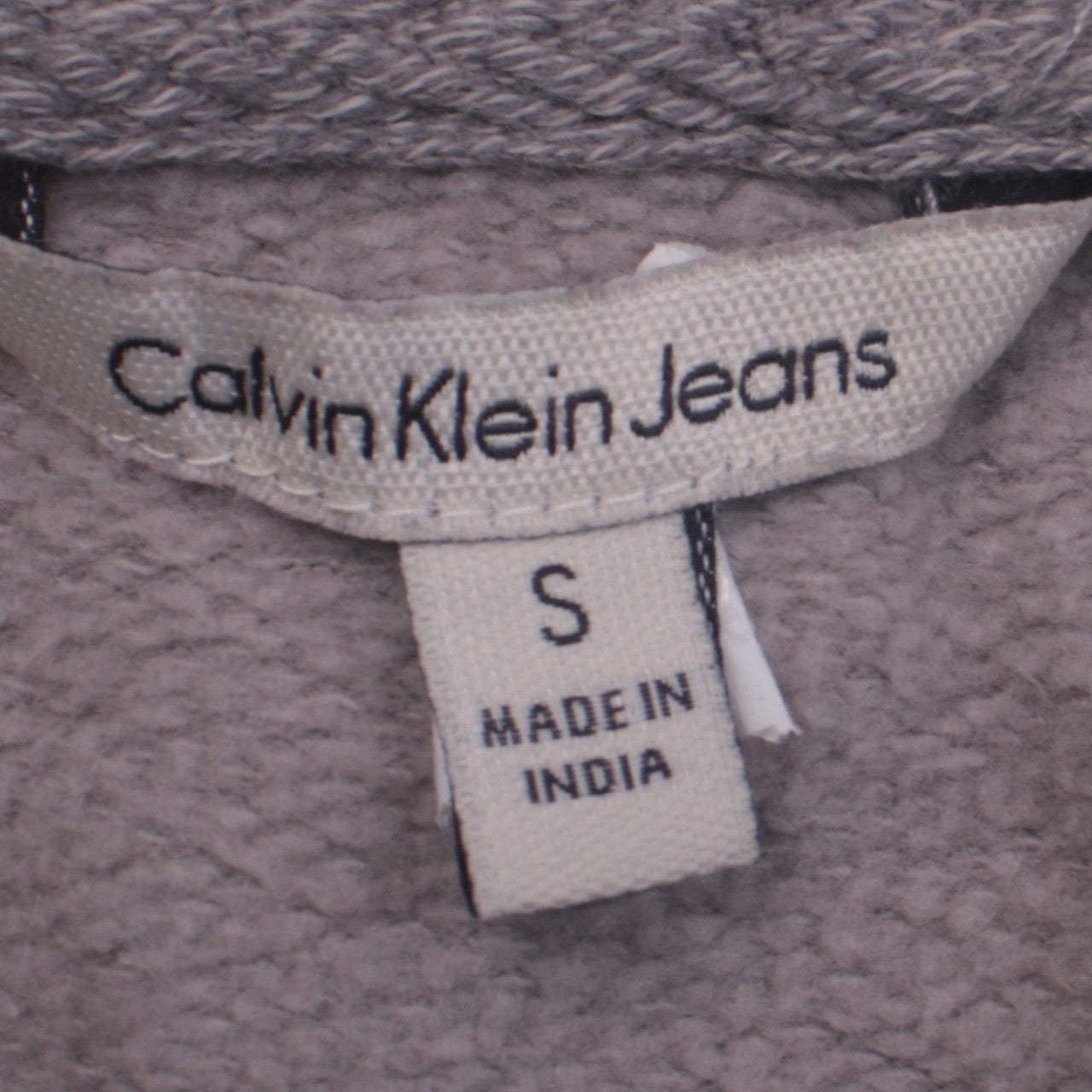 Mens UK Size S Calvin Klein Jeans Grey Gym & Training Running & Jogging Jacket