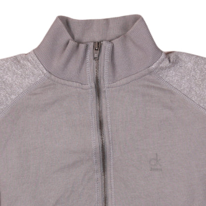 Mens UK Size S Calvin Klein Jeans Grey Gym & Training Running & Jogging Jacket