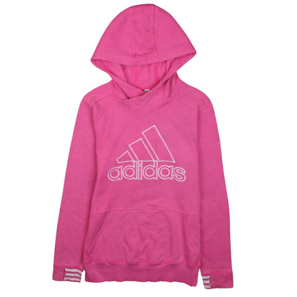 Womens UK Size S adidas Pink Pullover Hoodie