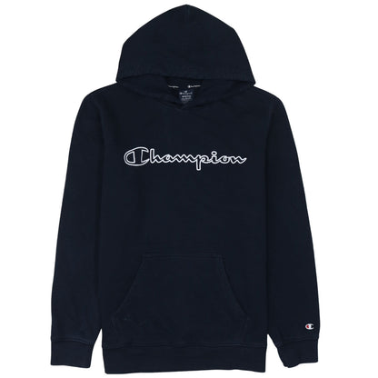 Mens UK Size M Champion Blue Pullover Hoodie