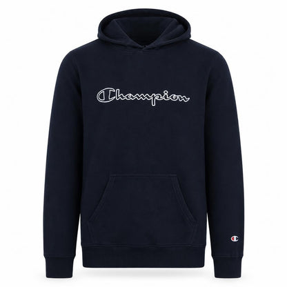 Mens UK Size M Champion Blue Pullover Hoodie