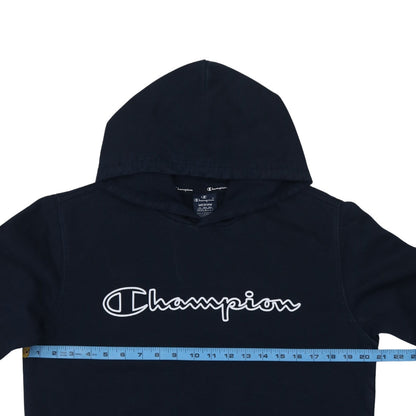 Mens UK Size M Champion Blue Pullover Hoodie