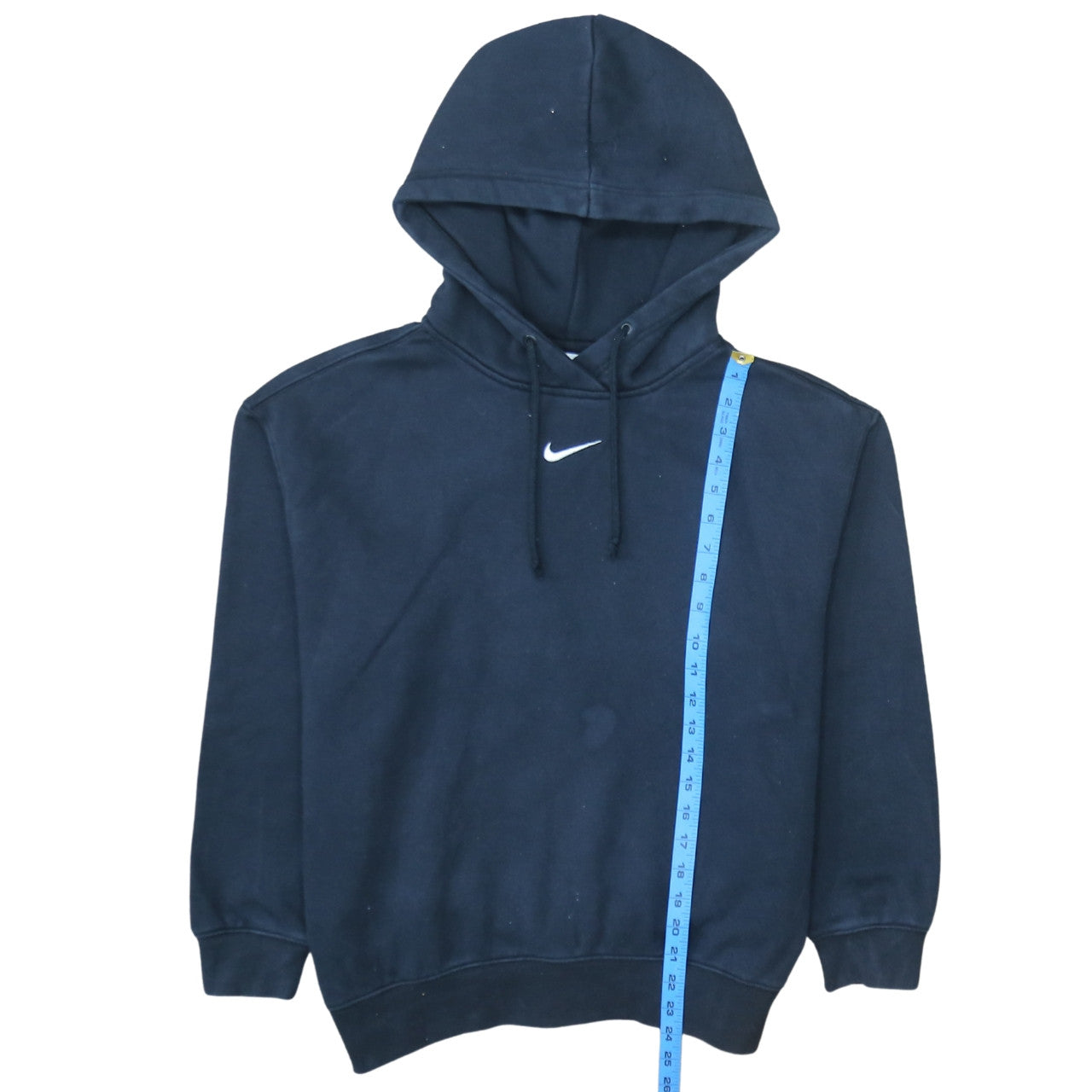 Mens UK Size M Nike Black Pullover Hoodie