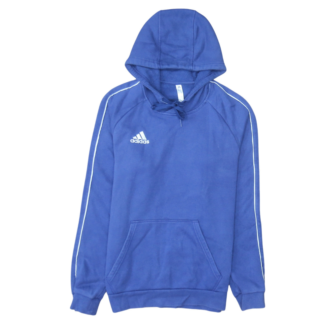 Mens UK Size S adidas Blue Pullover Hoodie