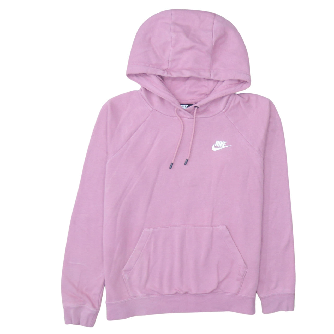 Womens UK Size S Nike Pink Pullover Hoodie