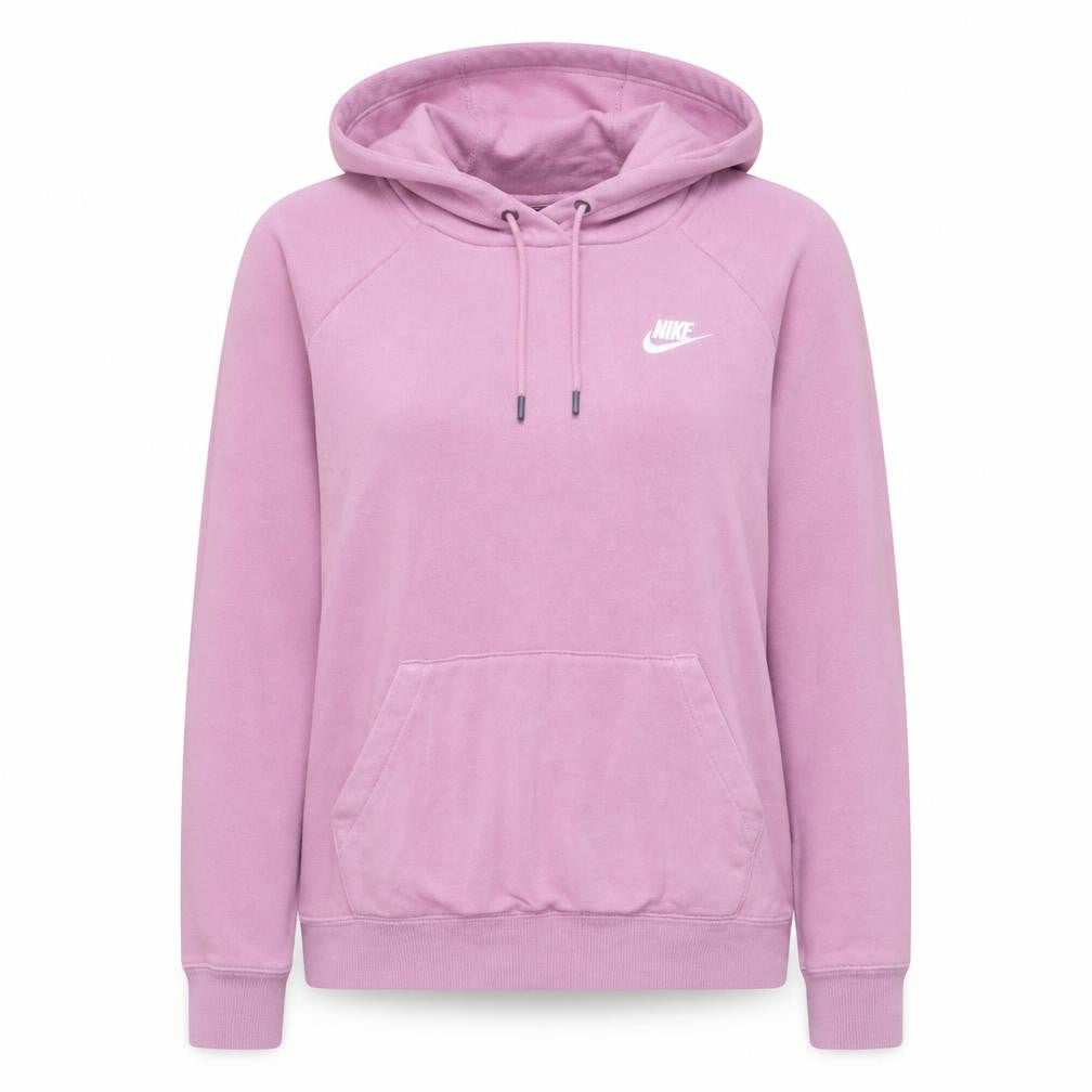 Womens UK Size S Nike Pink Pullover Hoodie