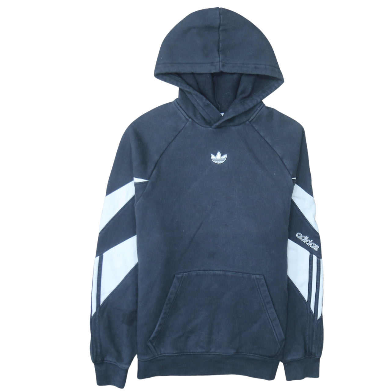 Mens UK Size S adidas Black Pullover Hoodie