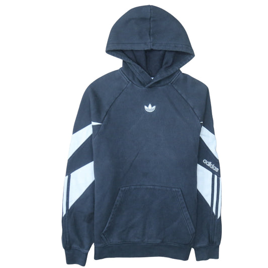 Mens UK Size S adidas Black Pullover Hoodie