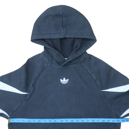 Mens UK Size S adidas Black Pullover Hoodie