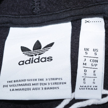 Mens UK Size S adidas Black Pullover Hoodie