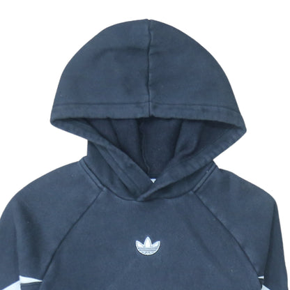 Mens UK Size S adidas Black Pullover Hoodie