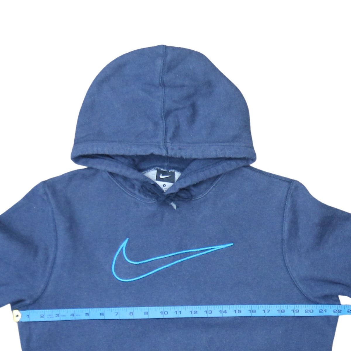 Mens UK Size S Nike Blue Pullover Hoodie
